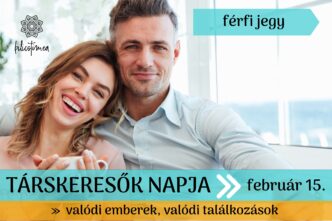 Férfi belépőjegy - Társkeresők napja 2026