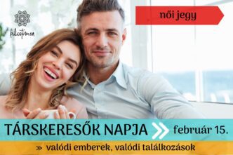 Női belépőjegy - Társkeresők napja 2026