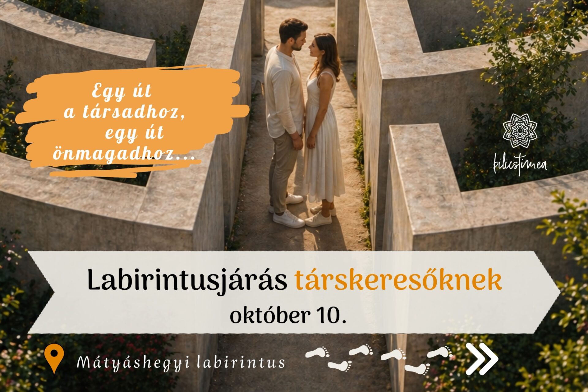 Labirintusjárás társkeresőknek – október 10., Mátyáshegyi labirintus